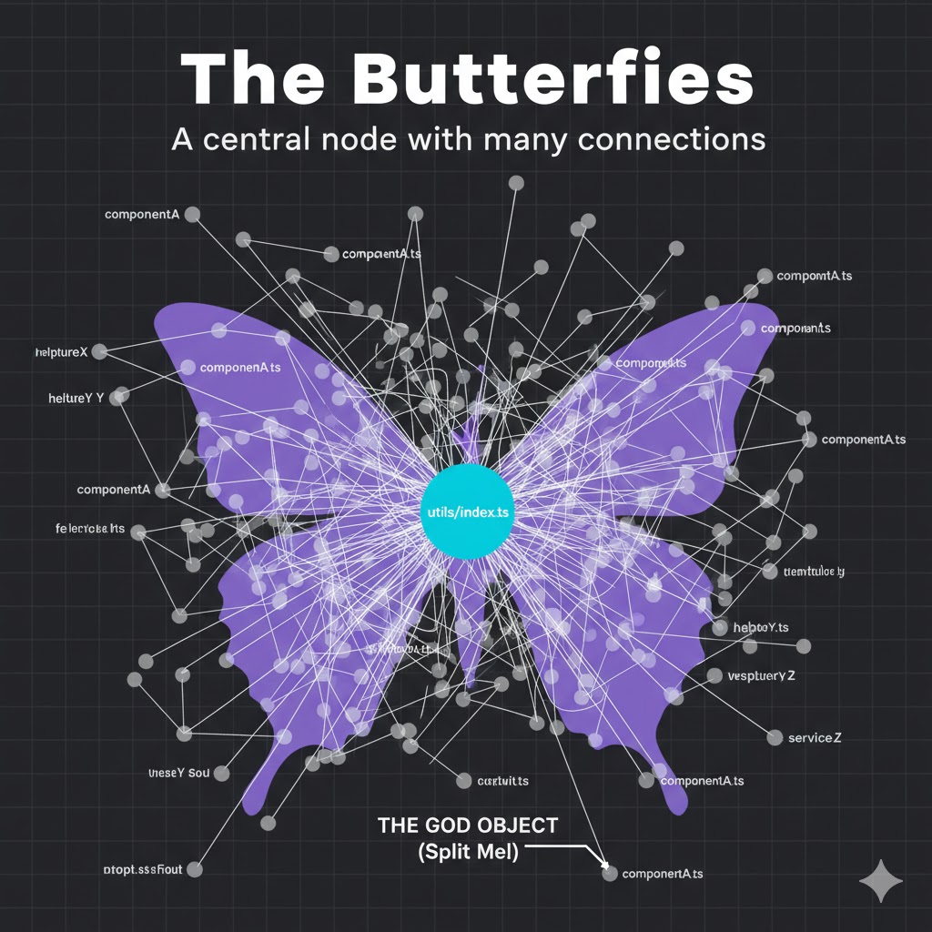 The Butterflies Pattern - A central node with many connections